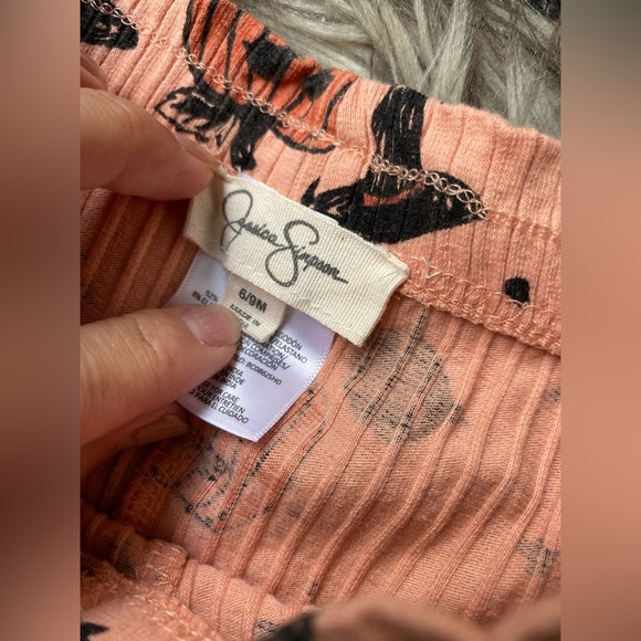 🌙🐈‍⬛ Baby Girls Aesthetic Halloween Pajamas - Picture 4 of 7